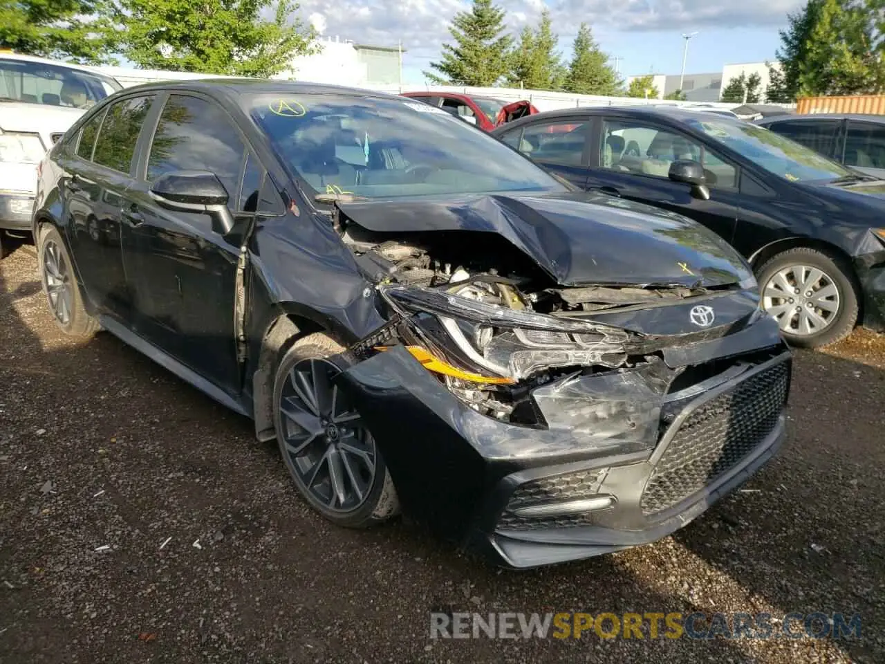 1 fotografías del automóvil dañado 5YFB4MBE8NP099306 TOYOTA COROLLA 2022