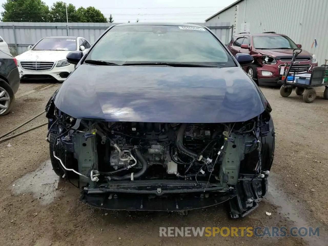 5 fotografías del automóvil dañado 5YFB4MBE8NP125113 TOYOTA COROLLA 2022