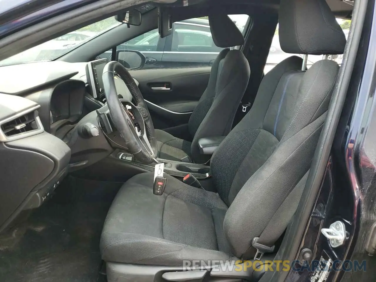 7 fotografías del automóvil dañado 5YFB4MBE8NP125113 TOYOTA COROLLA 2022