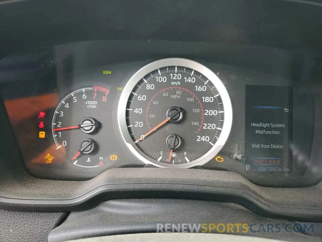 9 fotografías del automóvil dañado 5YFB4MBE8NP125113 TOYOTA COROLLA 2022