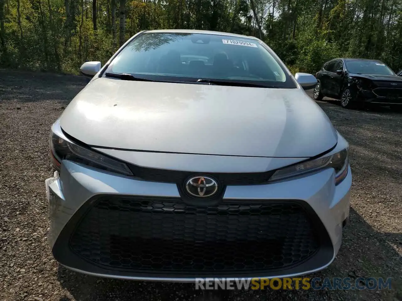 5 fotografías del automóvil dañado 5YFBPMBE0NP293366 TOYOTA COROLLA 2022