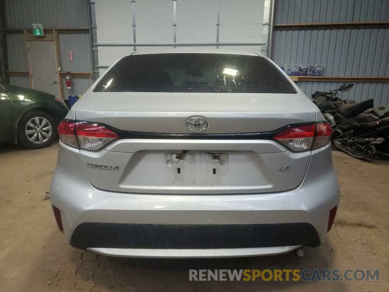 6 fotografías del automóvil dañado 5YFBPMBE1NP314838 TOYOTA COROLLA 2022