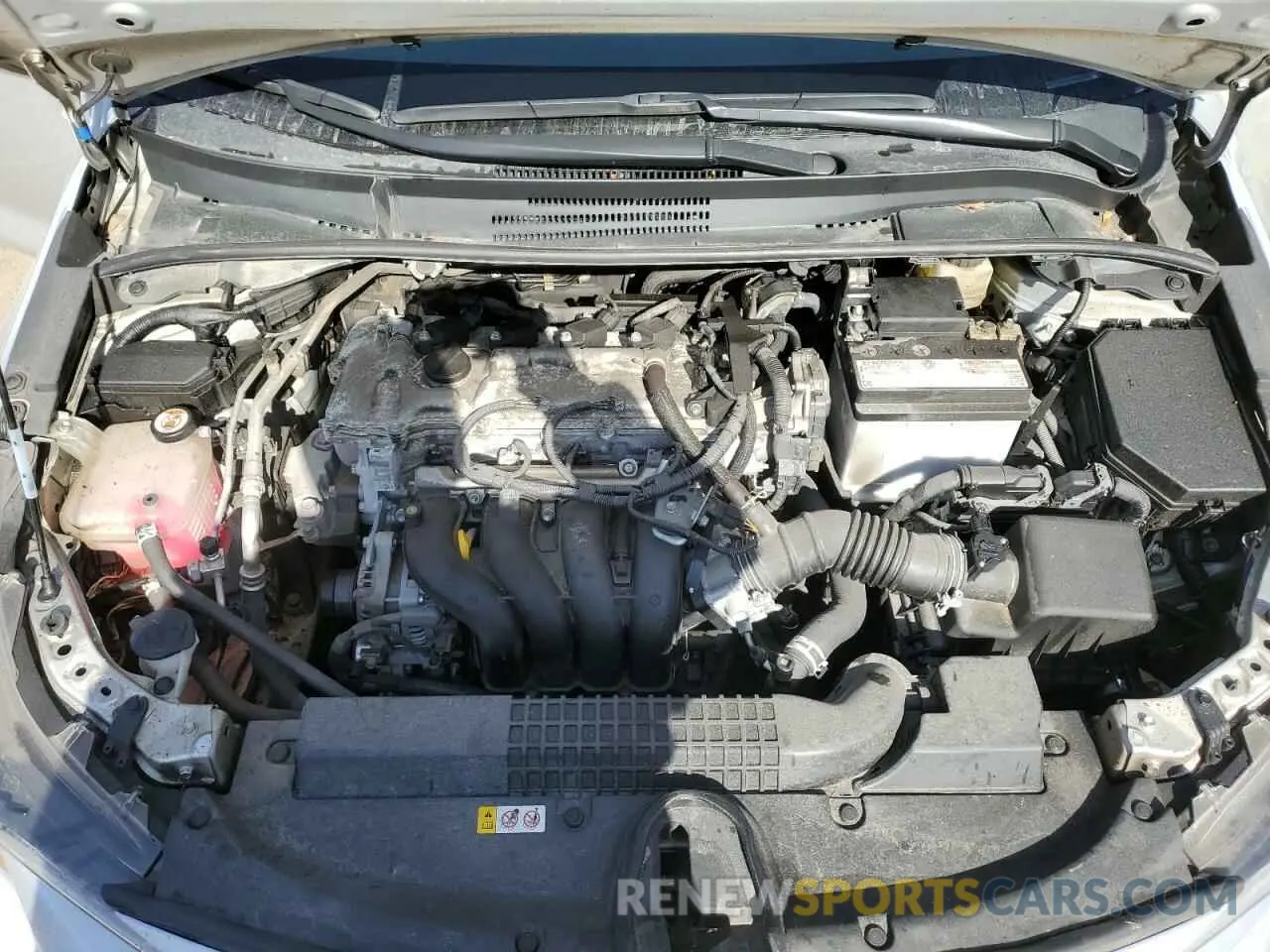 11 fotografías del automóvil dañado 5YFBPMBE8NP321883 TOYOTA COROLLA 2022