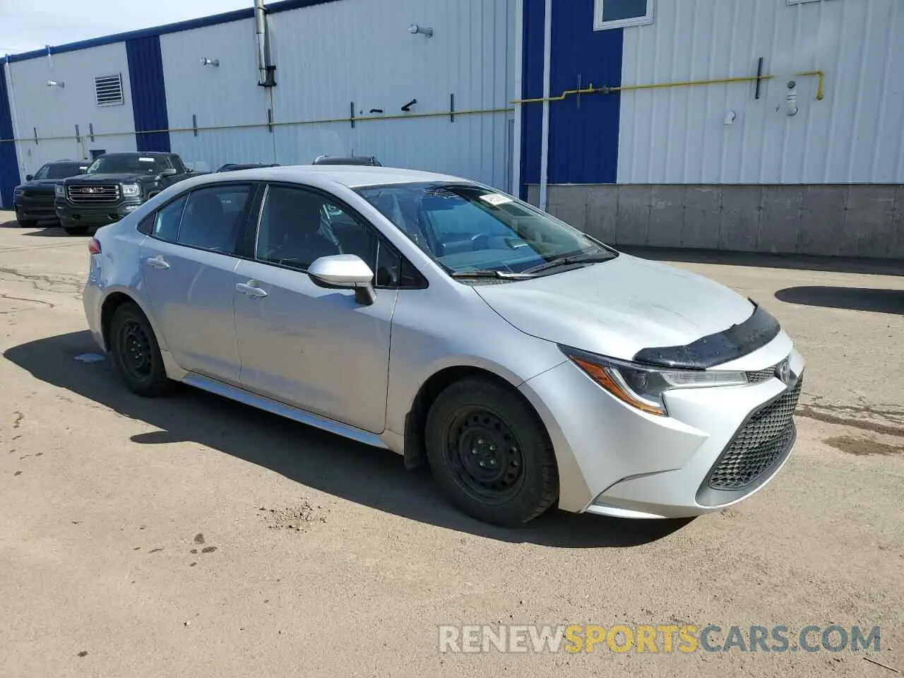 4 fotografías del automóvil dañado 5YFBPMBE8NP321883 TOYOTA COROLLA 2022