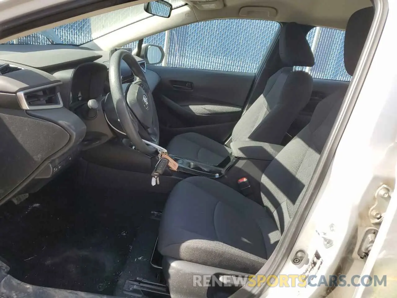 7 fotografías del automóvil dañado 5YFBPMBE8NP321883 TOYOTA COROLLA 2022