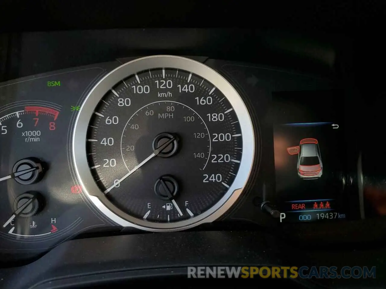 9 fotografías del automóvil dañado 5YFBPMBE8NP321883 TOYOTA COROLLA 2022