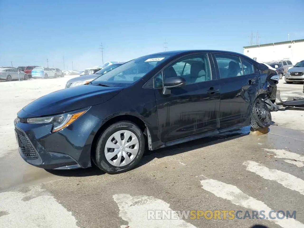 1 fotografías del automóvil dañado 5YFDPMAE0NP295922 TOYOTA COROLLA 2022