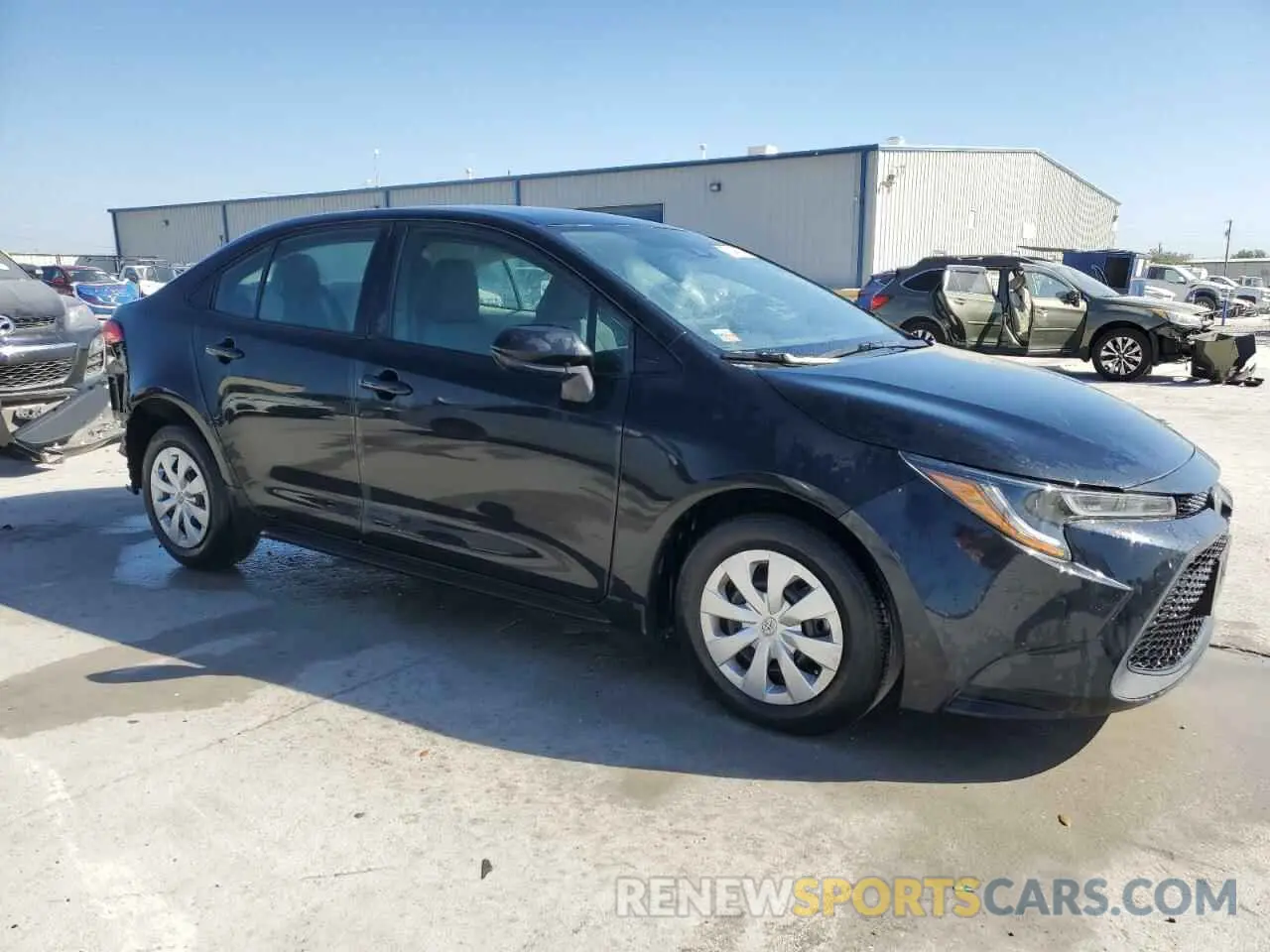 4 fotografías del automóvil dañado 5YFDPMAE0NP295922 TOYOTA COROLLA 2022