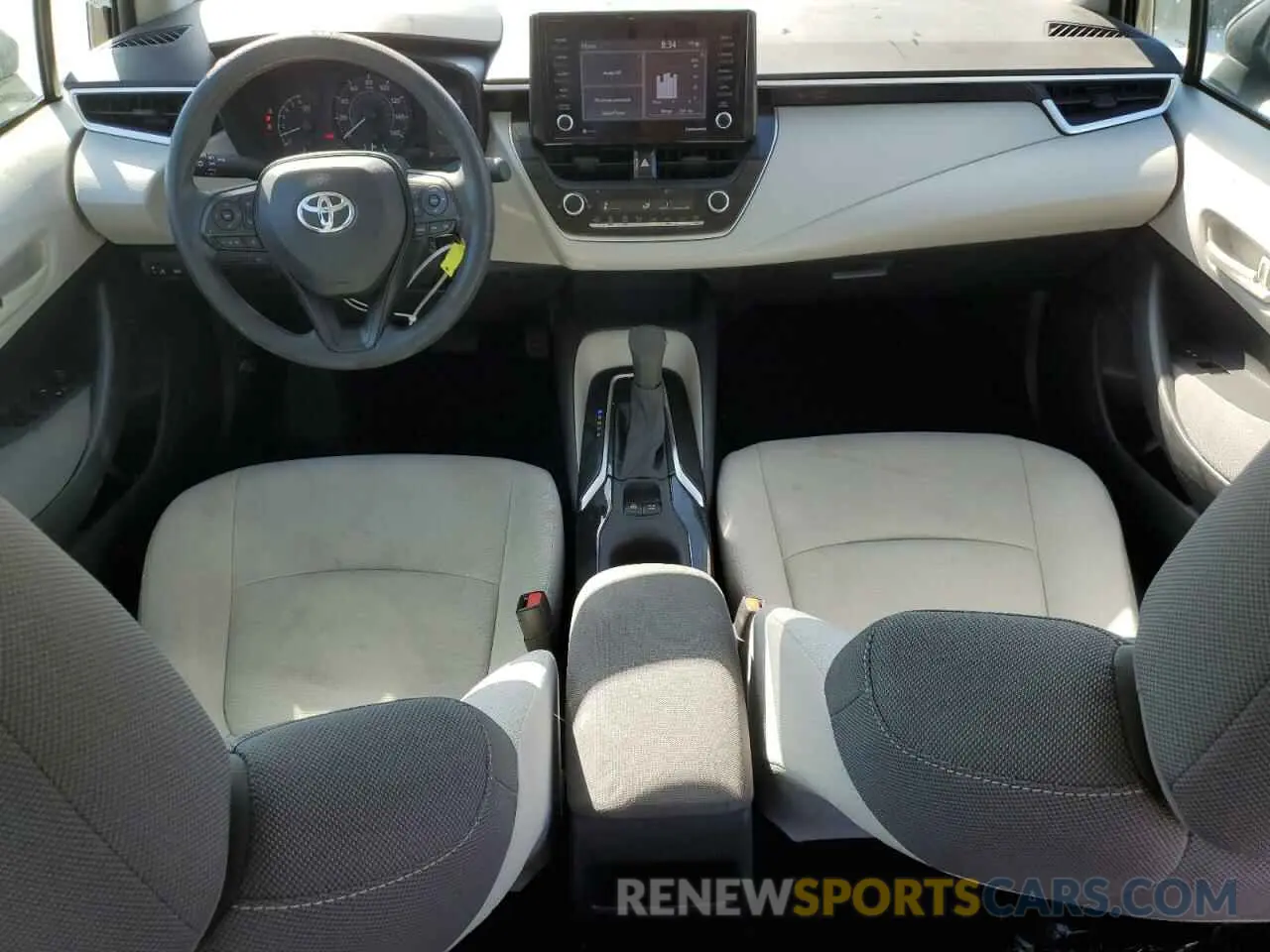 8 fotografías del automóvil dañado 5YFDPMAE0NP295922 TOYOTA COROLLA 2022