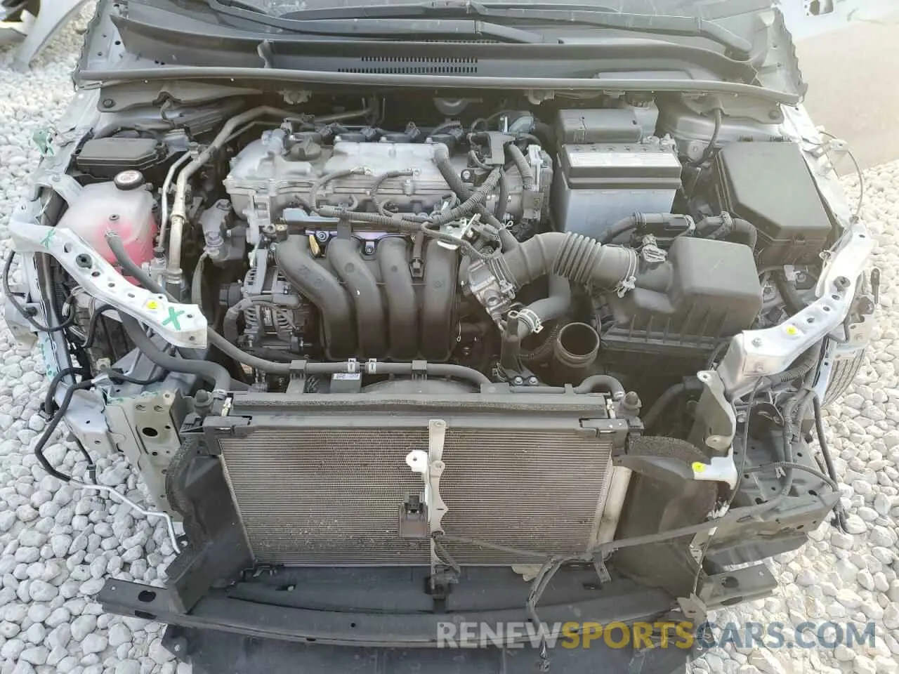 11 fotografías del automóvil dañado 5YFDPMAE0NP322021 TOYOTA COROLLA 2022