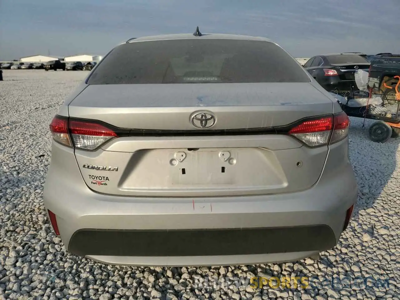 6 fotografías del automóvil dañado 5YFDPMAE0NP322021 TOYOTA COROLLA 2022