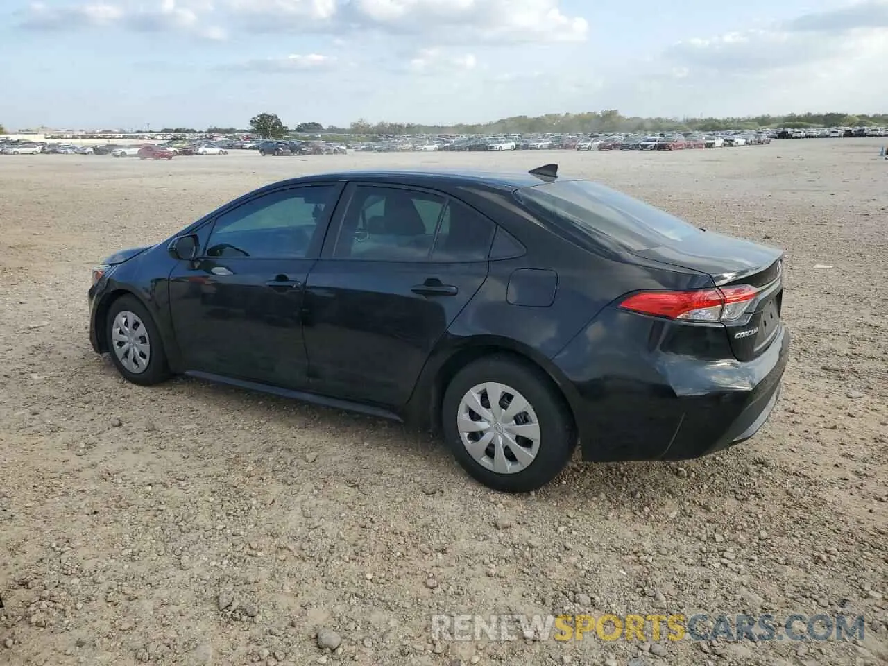2 fotografías del automóvil dañado 5YFDPMAE2NP288793 TOYOTA COROLLA 2022