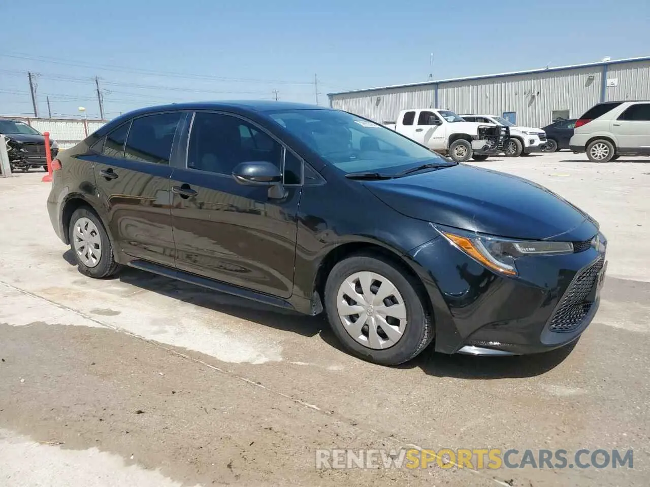 4 fotografías del automóvil dañado 5YFDPMAE2NP380213 TOYOTA COROLLA 2022