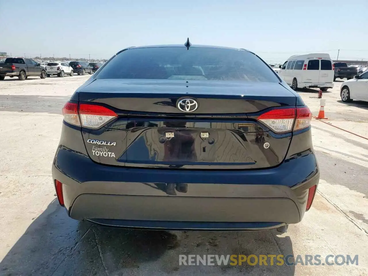 6 fotografías del automóvil dañado 5YFDPMAE2NP380213 TOYOTA COROLLA 2022
