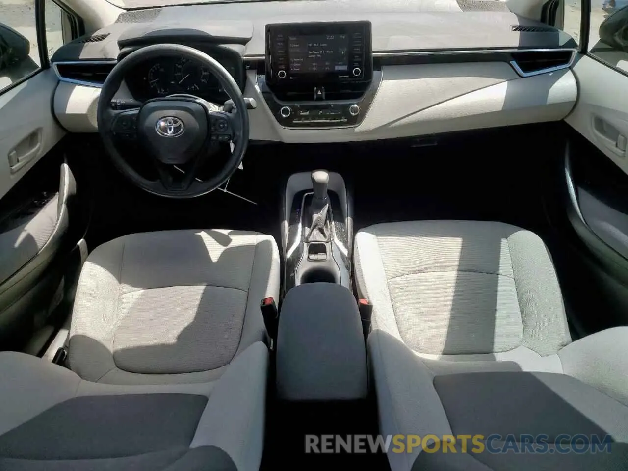 8 fotografías del automóvil dañado 5YFDPMAE2NP380213 TOYOTA COROLLA 2022