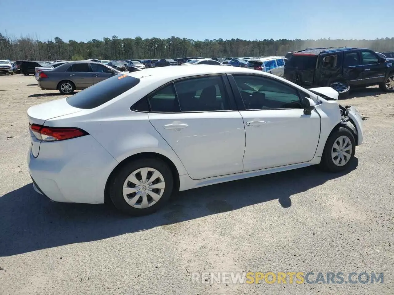 3 fotografías del automóvil dañado 5YFDPMAE5NP280607 TOYOTA COROLLA 2022
