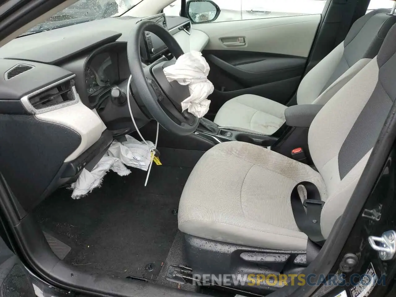 7 fotografías del automóvil dañado 5YFDPMAE7NP342797 TOYOTA COROLLA 2022