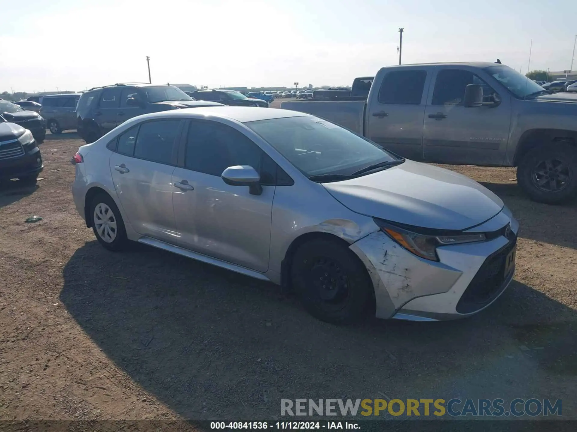 1 fotografías del automóvil dañado 5YFDPMAEXNP374630 TOYOTA COROLLA 2022