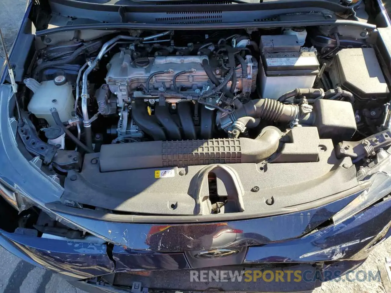 11 fotografías del automóvil dañado 5YFEPMAE0NP278722 TOYOTA COROLLA 2022