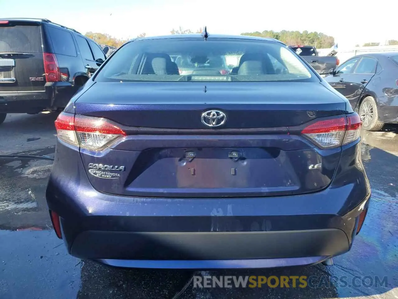 6 fotografías del automóvil dañado 5YFEPMAE0NP278722 TOYOTA COROLLA 2022