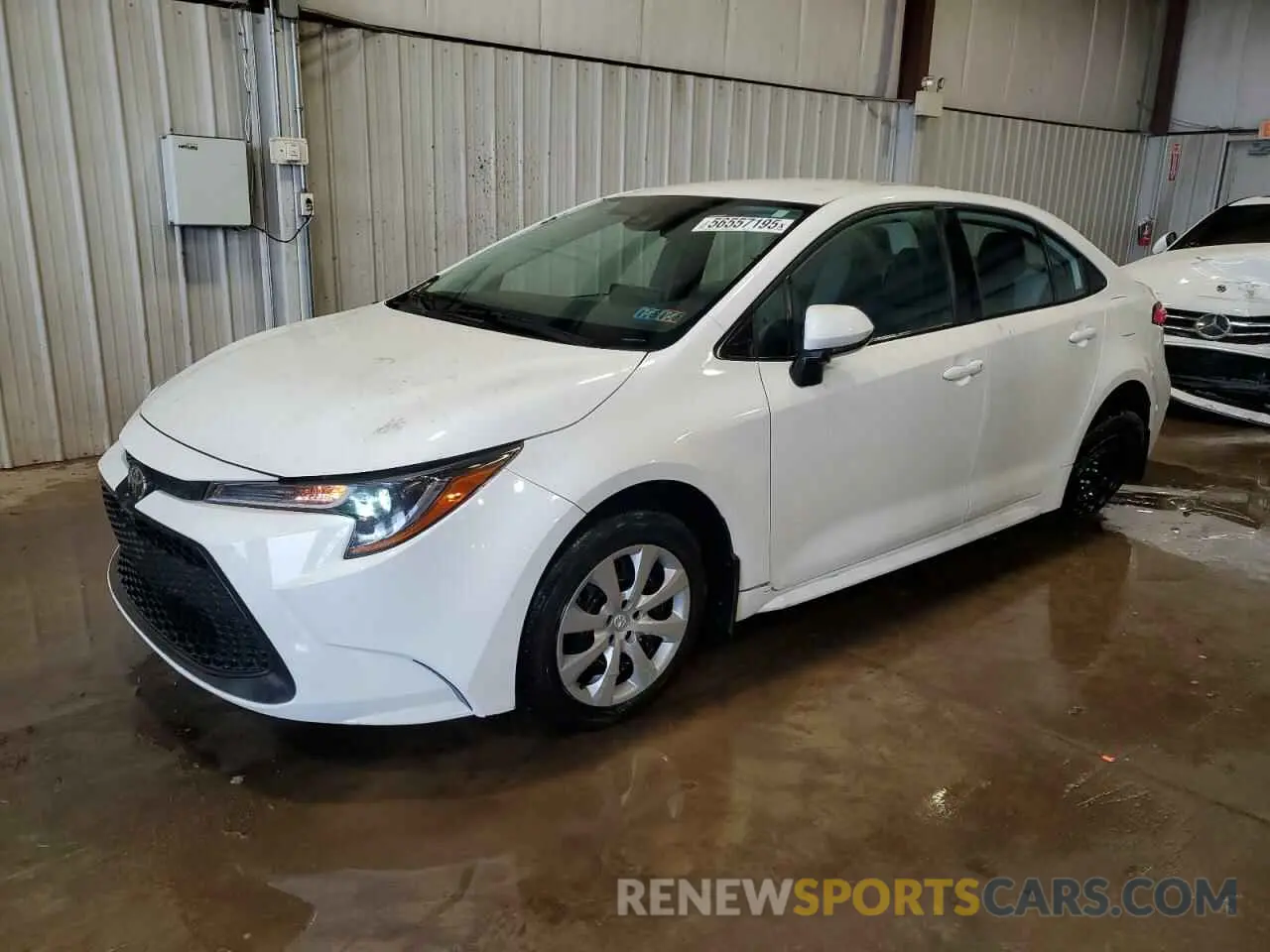 1 fotografías del automóvil dañado 5YFEPMAE0NP295178 TOYOTA COROLLA 2022