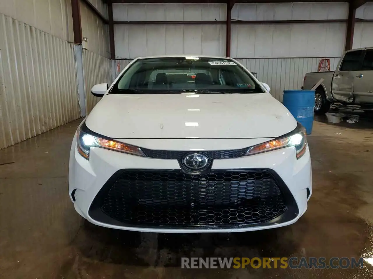 5 fotografías del automóvil dañado 5YFEPMAE0NP295178 TOYOTA COROLLA 2022