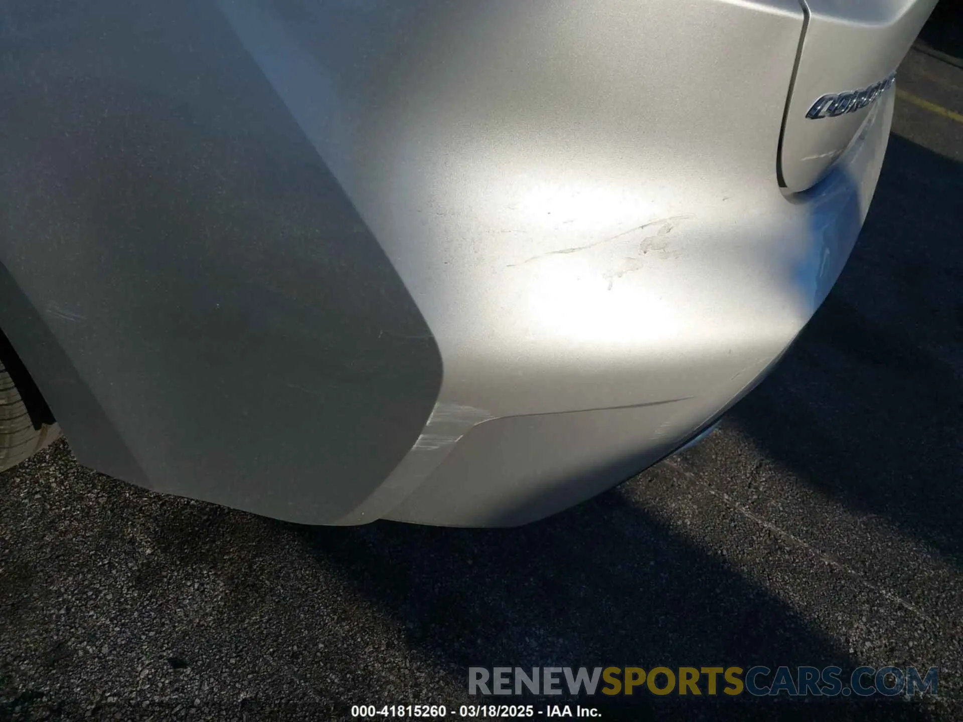 6 fotografías del automóvil dañado 5YFEPMAE0NP295181 TOYOTA COROLLA 2022