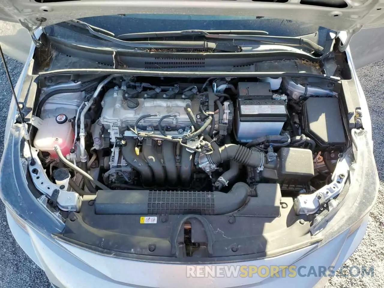 7 fotografías del automóvil dañado 5YFEPMAE0NP317938 TOYOTA COROLLA 2022