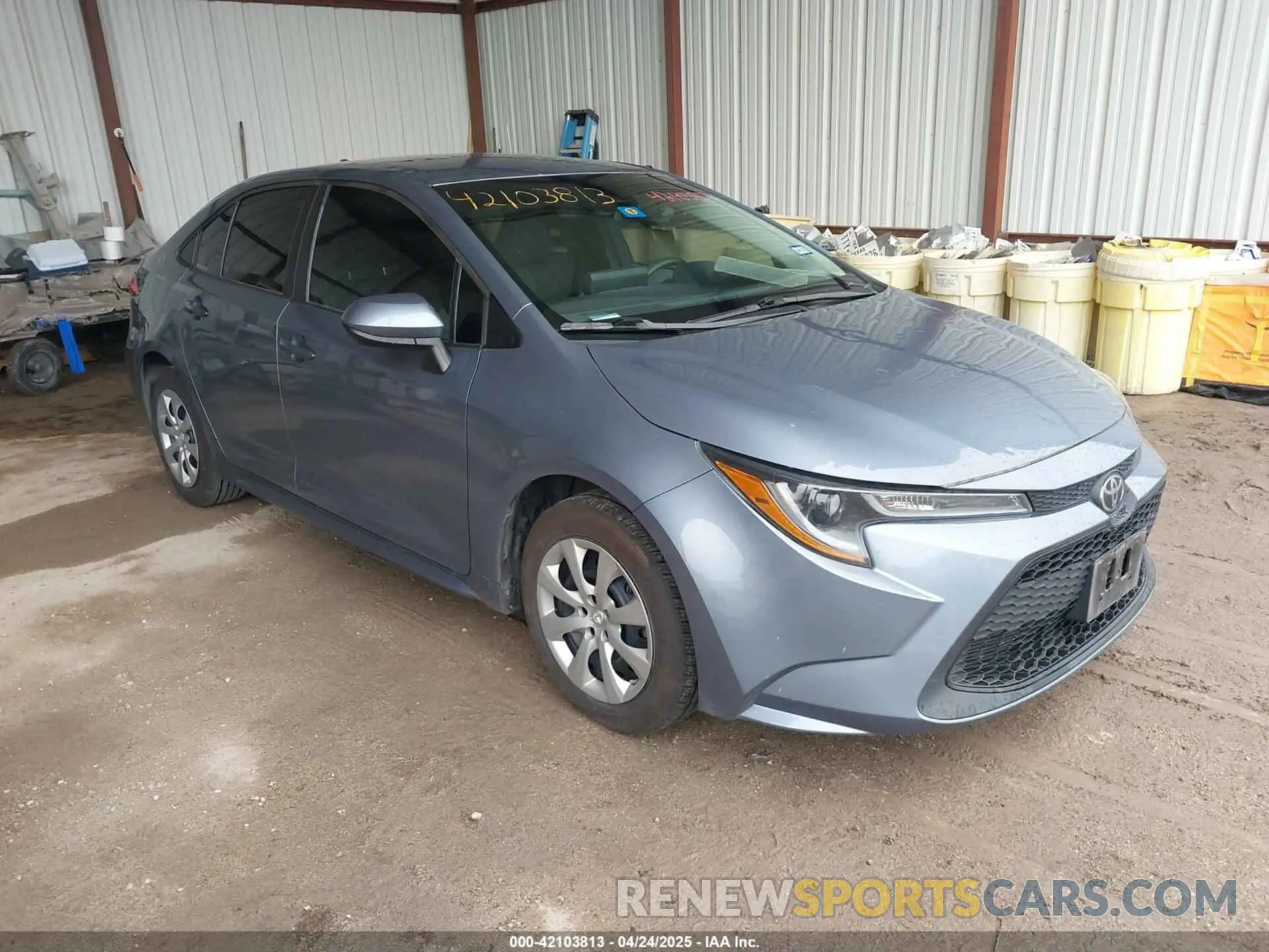 1 fotografías del automóvil dañado 5YFEPMAE0NP322542 TOYOTA COROLLA 2022