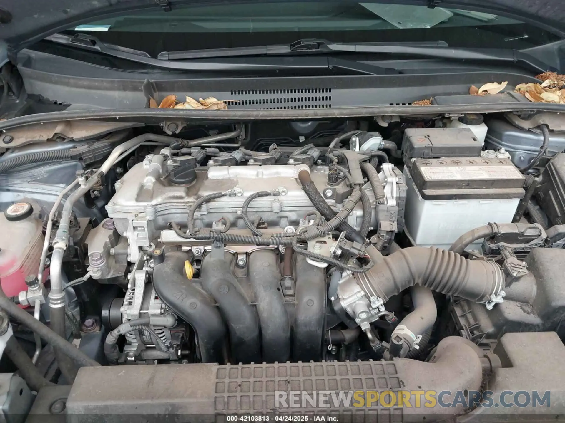 10 fotografías del automóvil dañado 5YFEPMAE0NP322542 TOYOTA COROLLA 2022