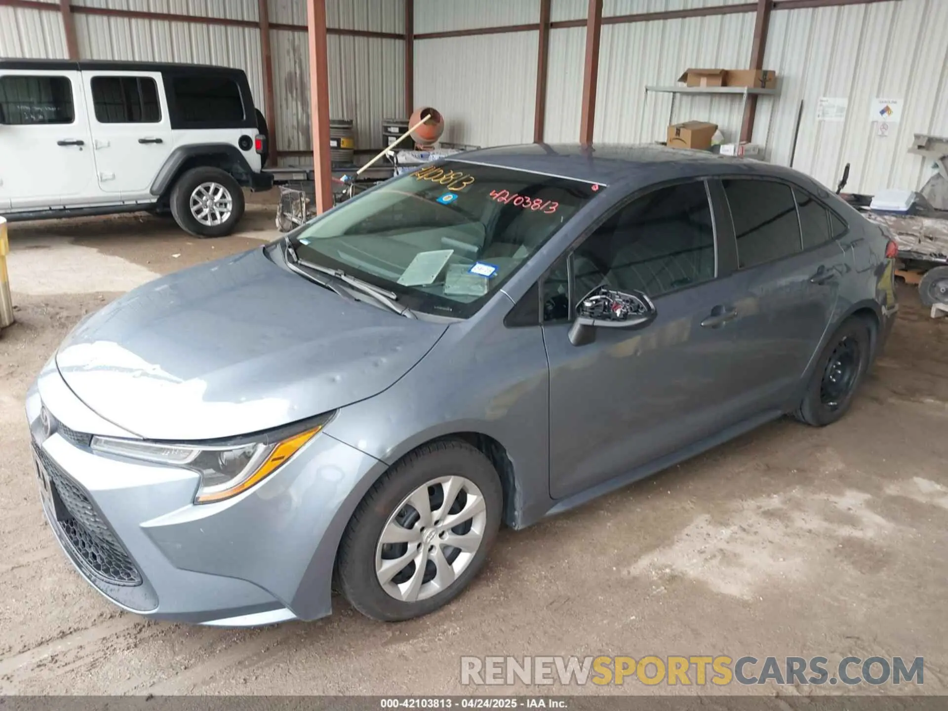 6 fotografías del automóvil dañado 5YFEPMAE0NP322542 TOYOTA COROLLA 2022