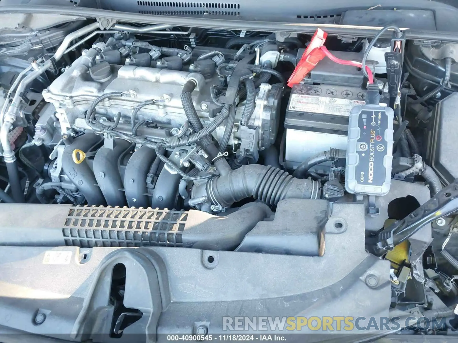 10 fotografías del automóvil dañado 5YFEPMAE0NP332584 TOYOTA COROLLA 2022