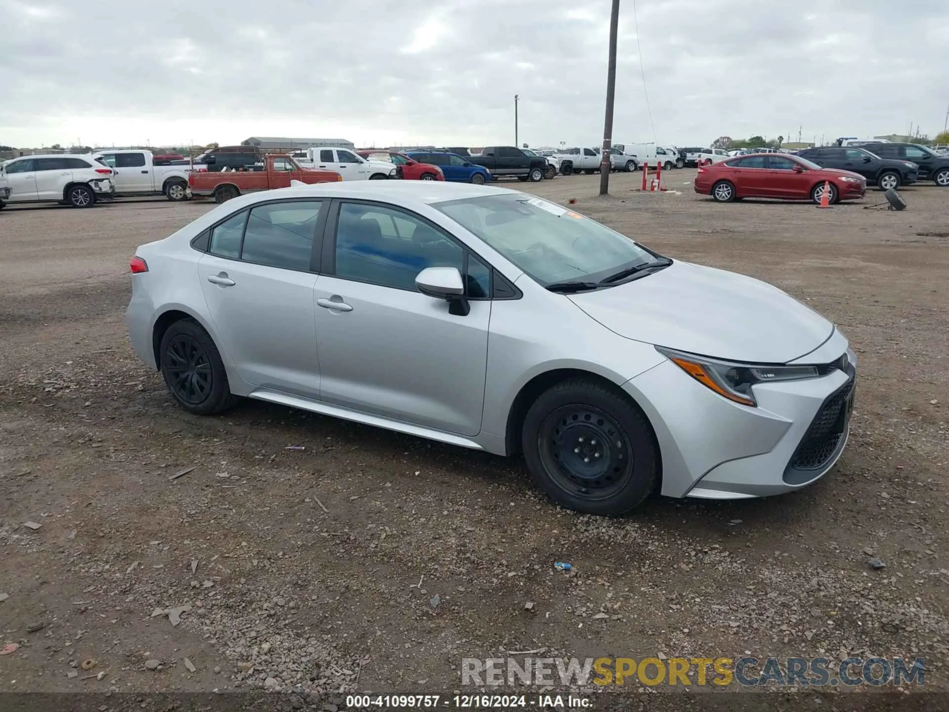 1 fotografías del automóvil dañado 5YFEPMAE0NP332634 TOYOTA COROLLA 2022