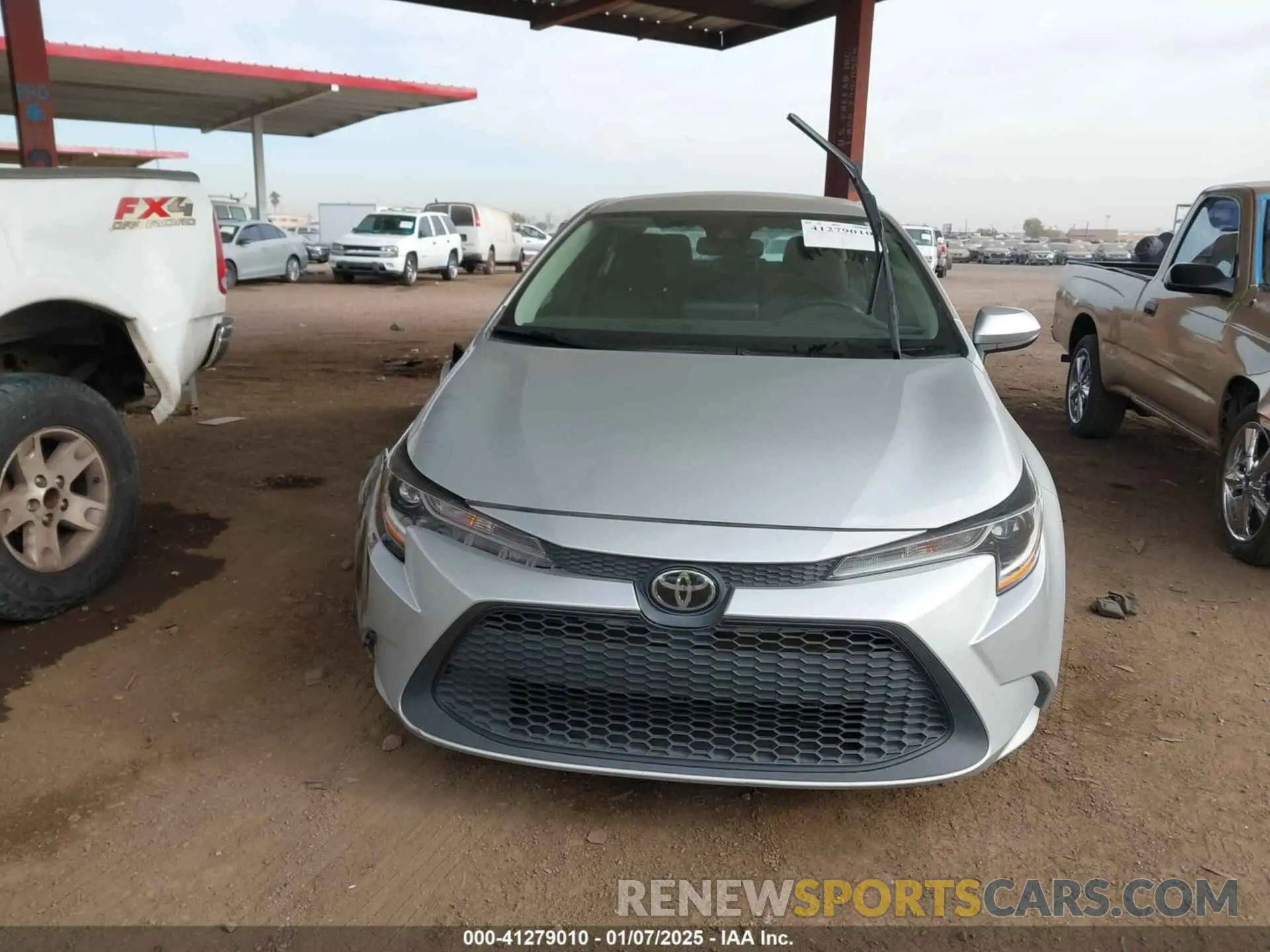 12 fotografías del automóvil dañado 5YFEPMAE0NP333640 TOYOTA COROLLA 2022