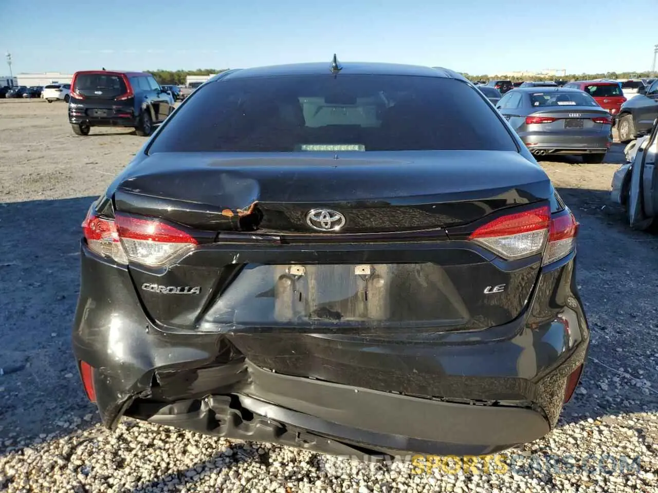 6 fotografías del automóvil dañado 5YFEPMAE0NP336134 TOYOTA COROLLA 2022