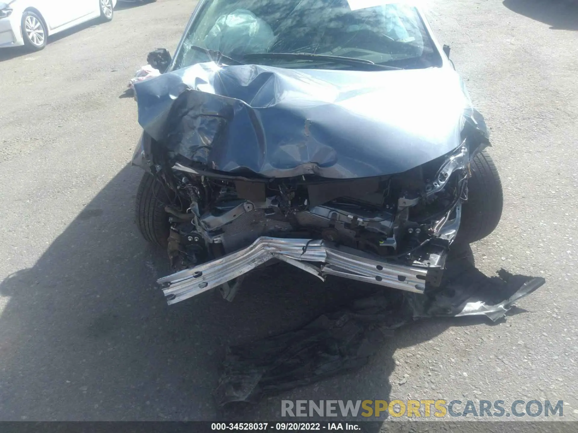 6 fotografías del automóvil dañado 5YFEPMAE0NP341754 TOYOTA COROLLA 2022