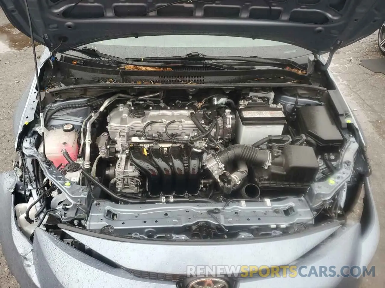11 fotografías del automóvil dañado 5YFEPMAE0NP350678 TOYOTA COROLLA 2022