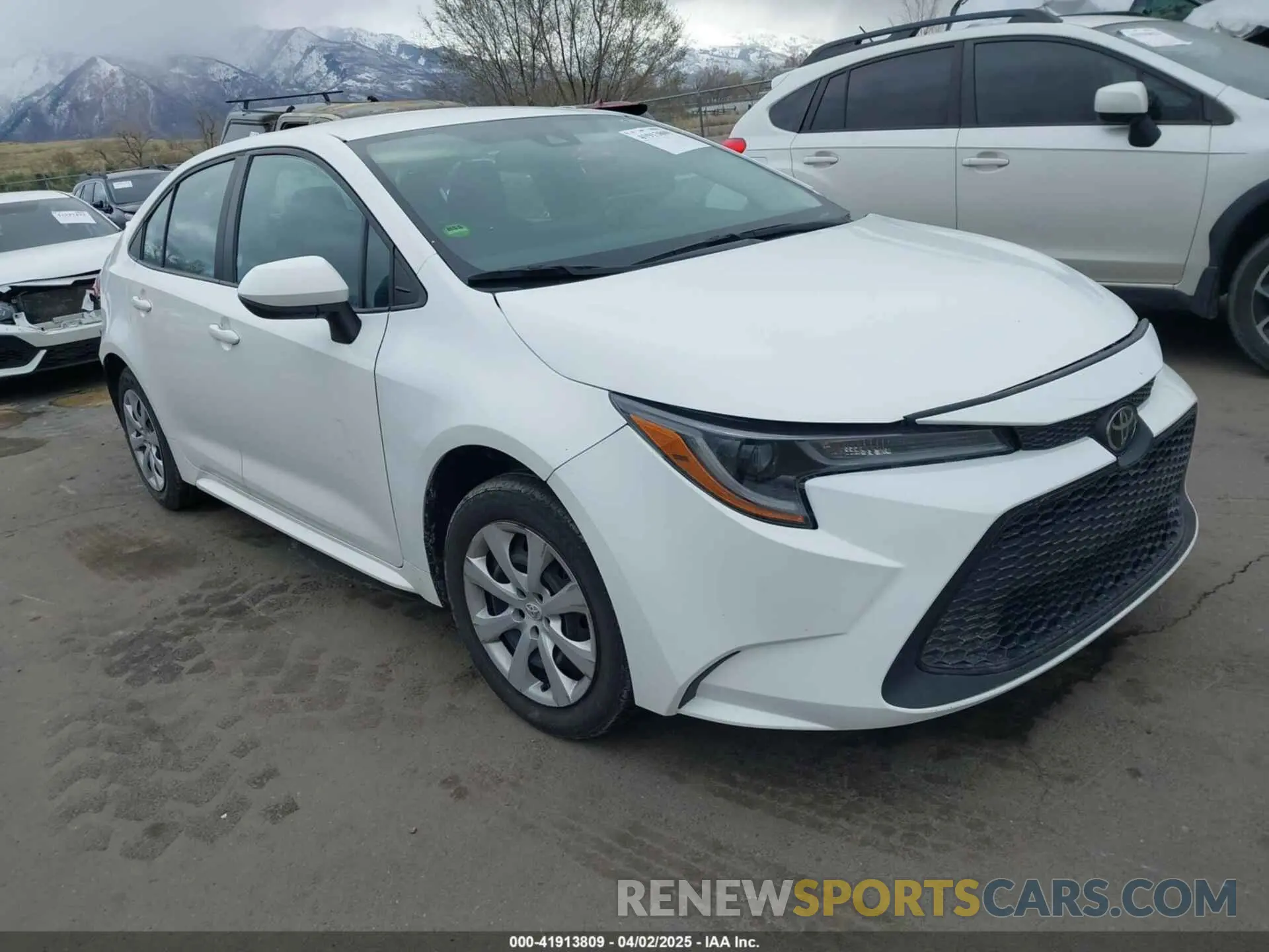 1 fotografías del automóvil dañado 5YFEPMAE0NP361826 TOYOTA COROLLA 2022