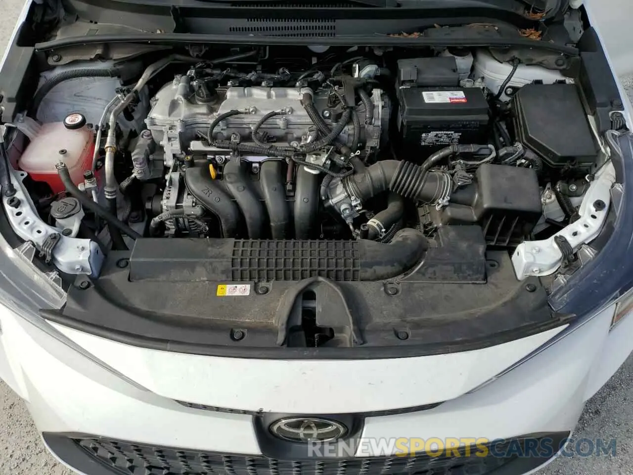 11 fotografías del automóvil dañado 5YFEPMAE0NP369568 TOYOTA COROLLA 2022