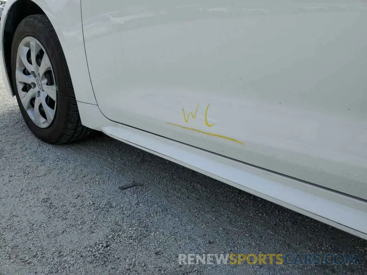 12 fotografías del automóvil dañado 5YFEPMAE0NP369568 TOYOTA COROLLA 2022