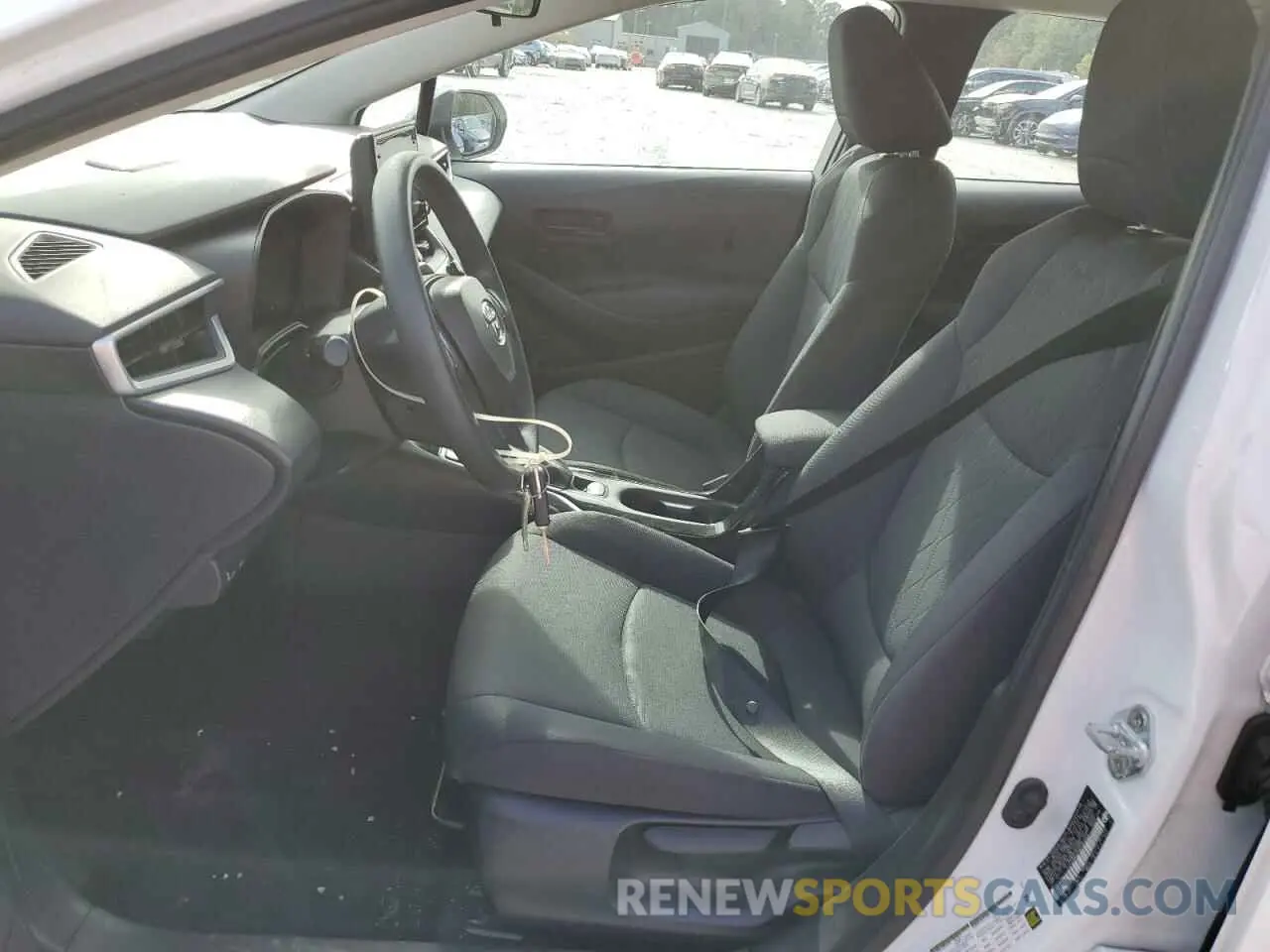 7 fotografías del automóvil dañado 5YFEPMAE0NP369568 TOYOTA COROLLA 2022