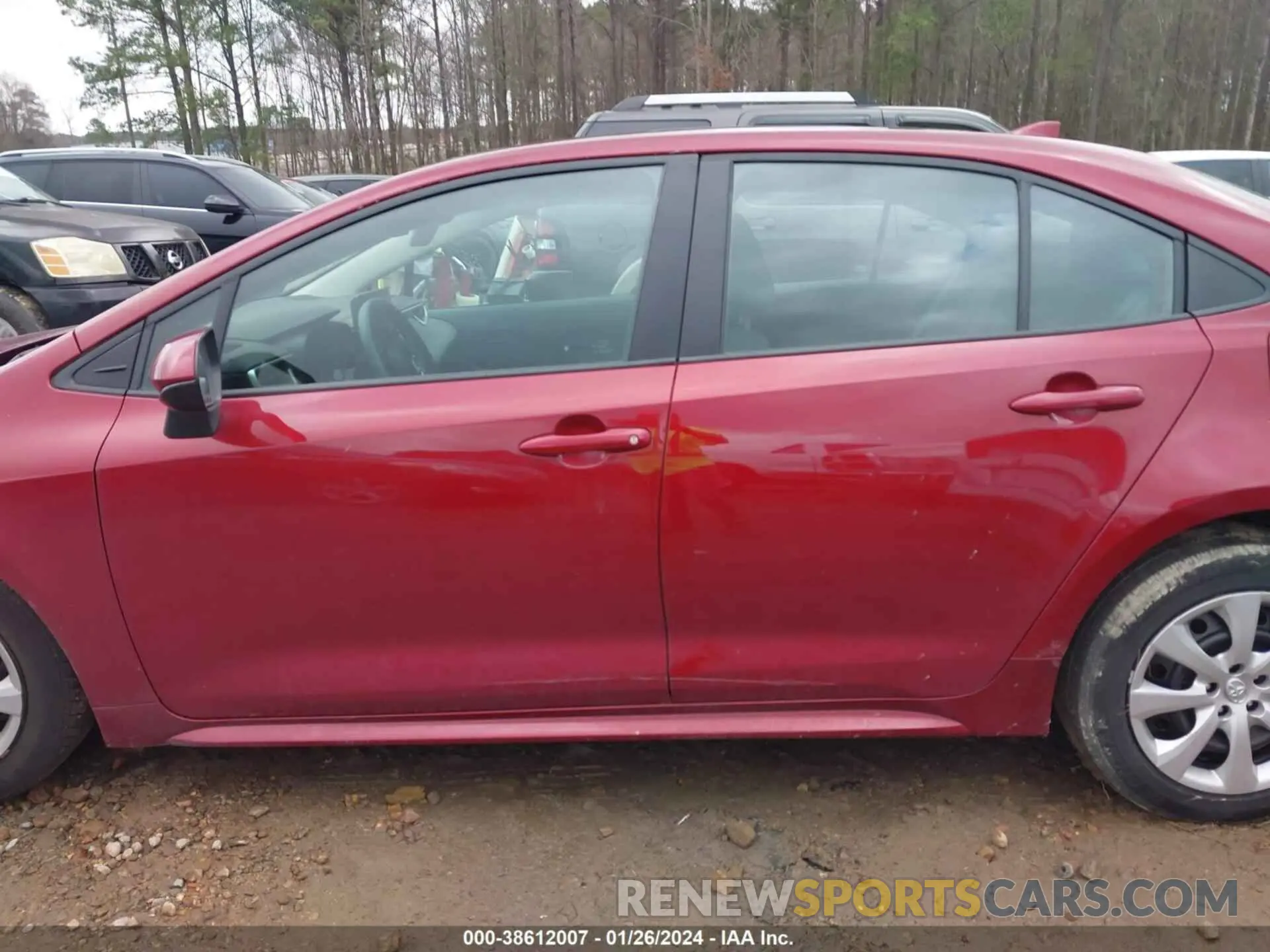 13 fotografías del automóvil dañado 5YFEPMAE0NP371191 TOYOTA COROLLA 2022