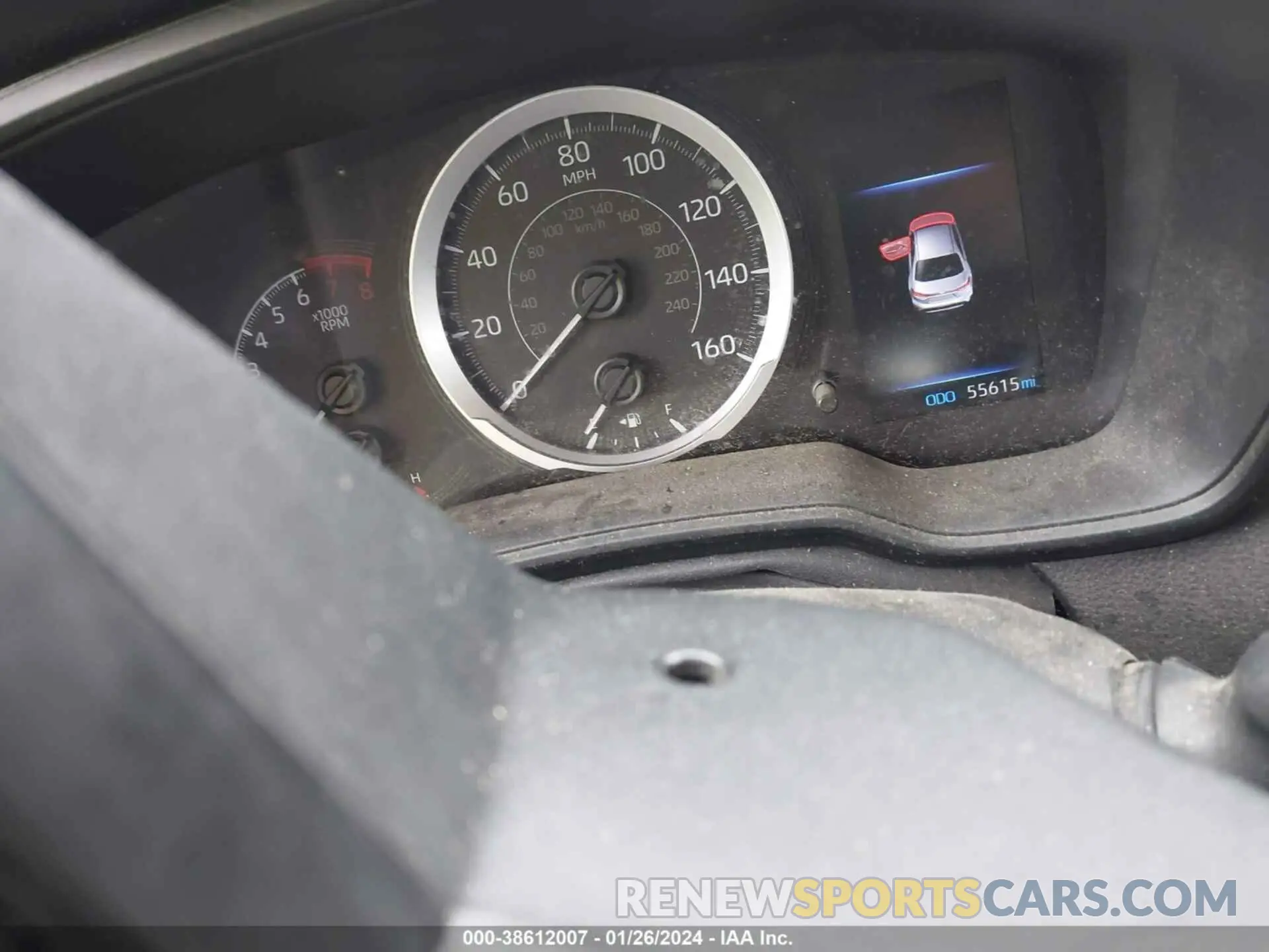 7 fotografías del automóvil dañado 5YFEPMAE0NP371191 TOYOTA COROLLA 2022