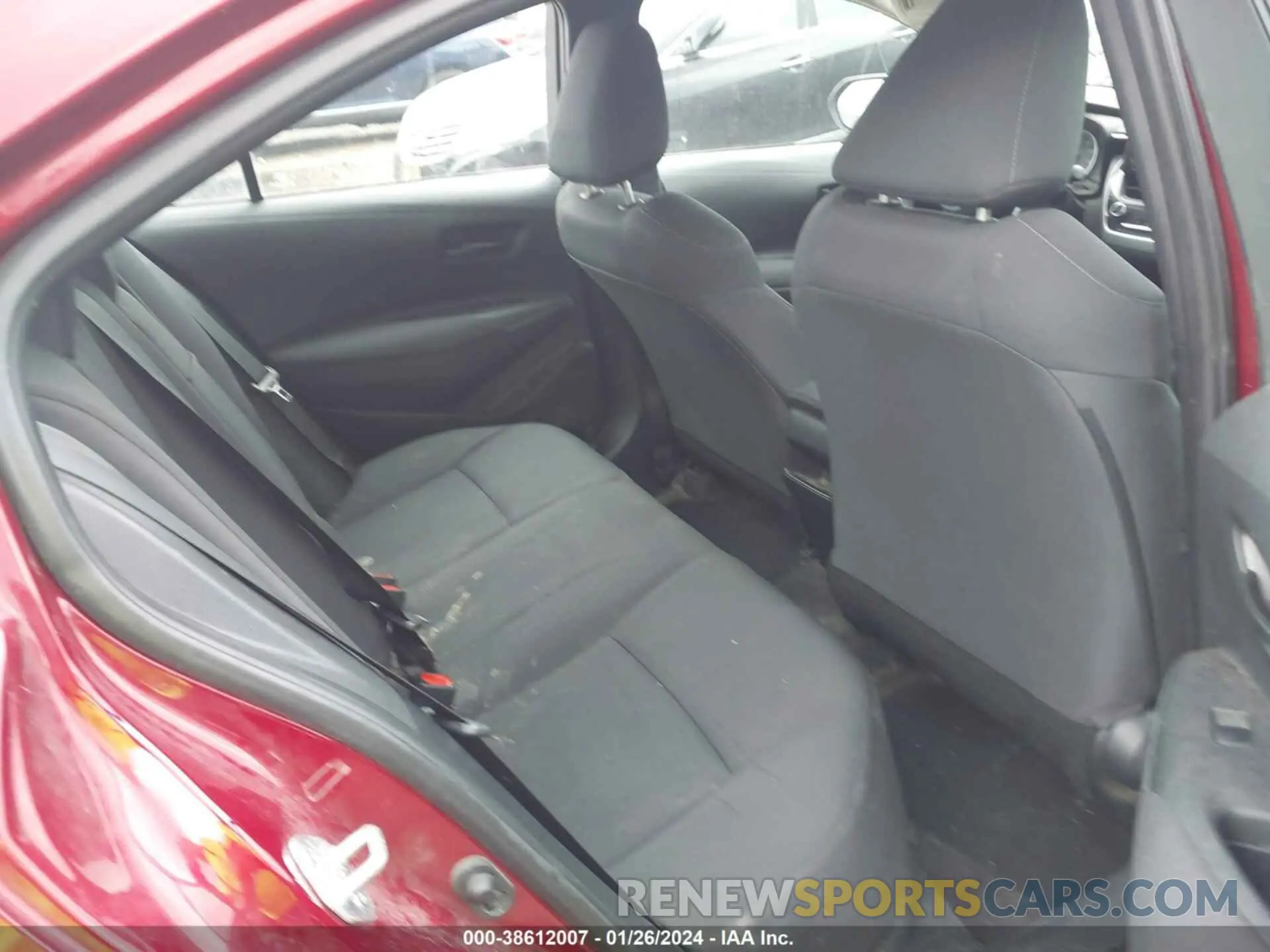 8 fotografías del automóvil dañado 5YFEPMAE0NP371191 TOYOTA COROLLA 2022