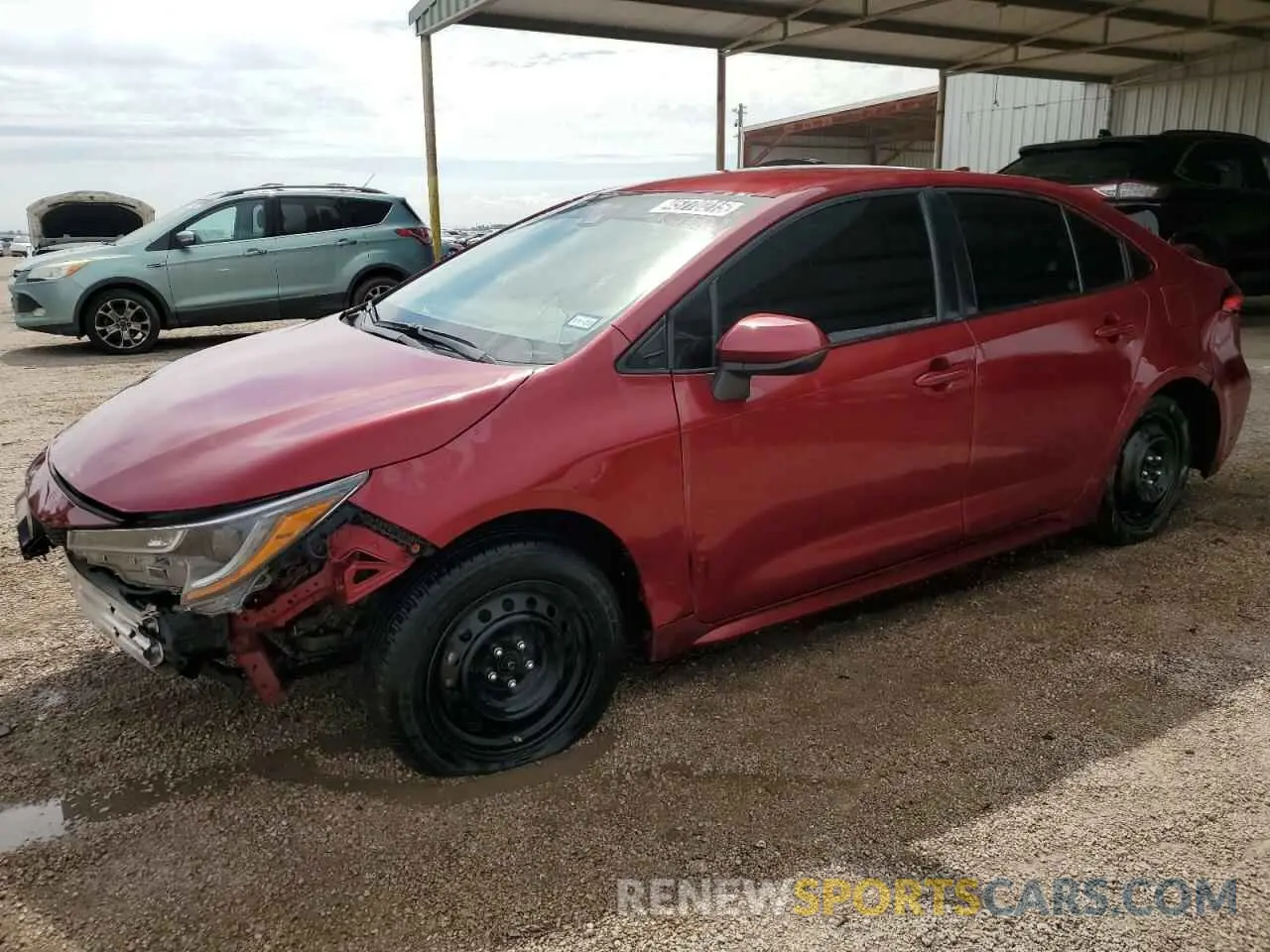 1 fotografías del automóvil dañado 5YFEPMAE0NP381915 TOYOTA COROLLA 2022
