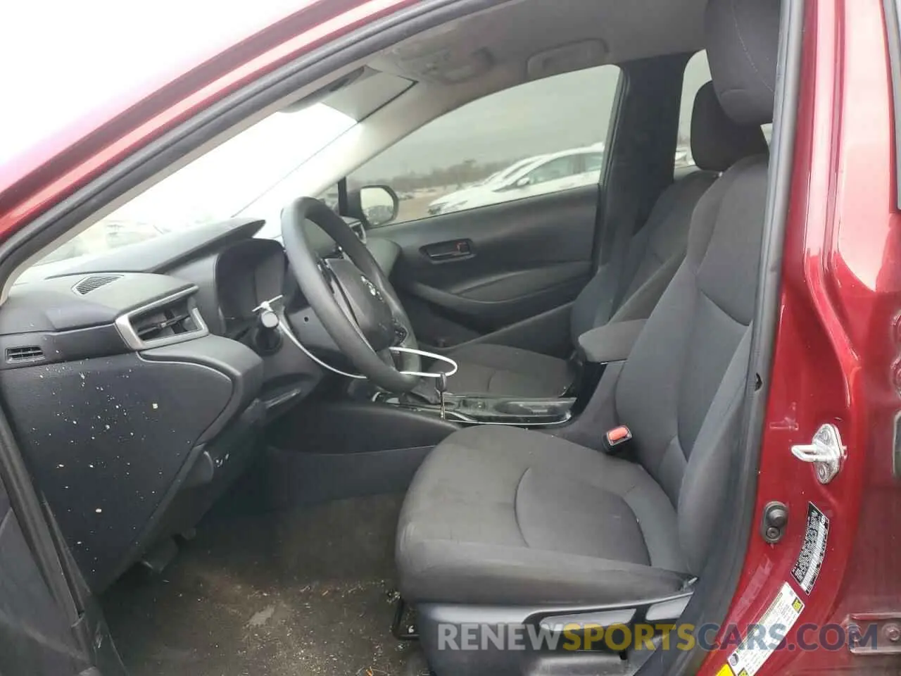 7 fotografías del automóvil dañado 5YFEPMAE0NP381915 TOYOTA COROLLA 2022