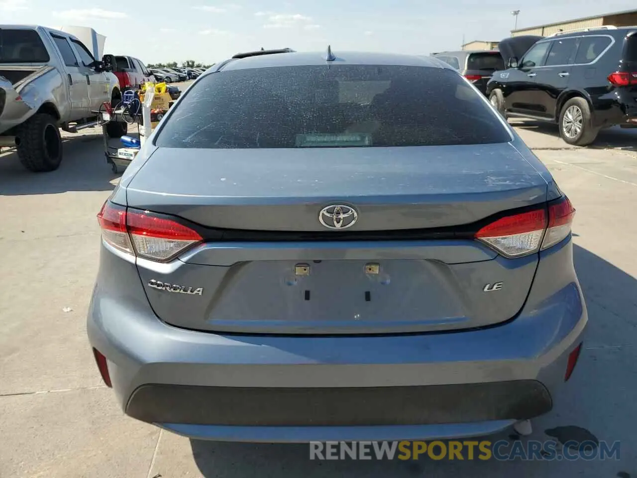 6 fotografías del automóvil dañado 5YFEPMAE1NP272136 TOYOTA COROLLA 2022