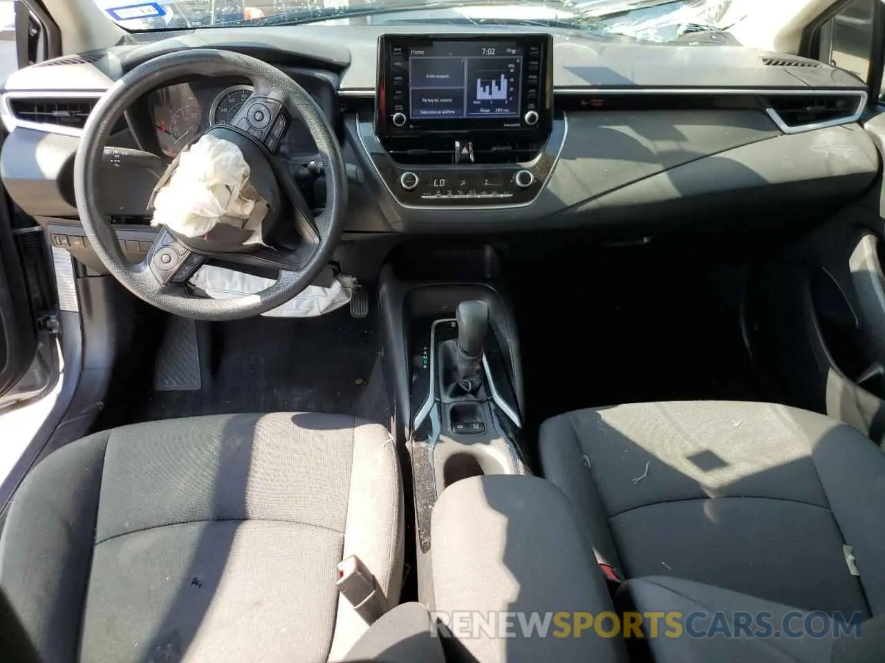 8 fotografías del automóvil dañado 5YFEPMAE1NP272136 TOYOTA COROLLA 2022