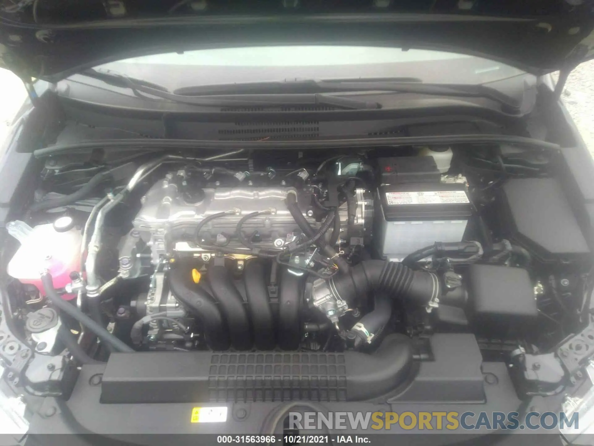 10 fotografías del automóvil dañado 5YFEPMAE1NP275960 TOYOTA COROLLA 2022