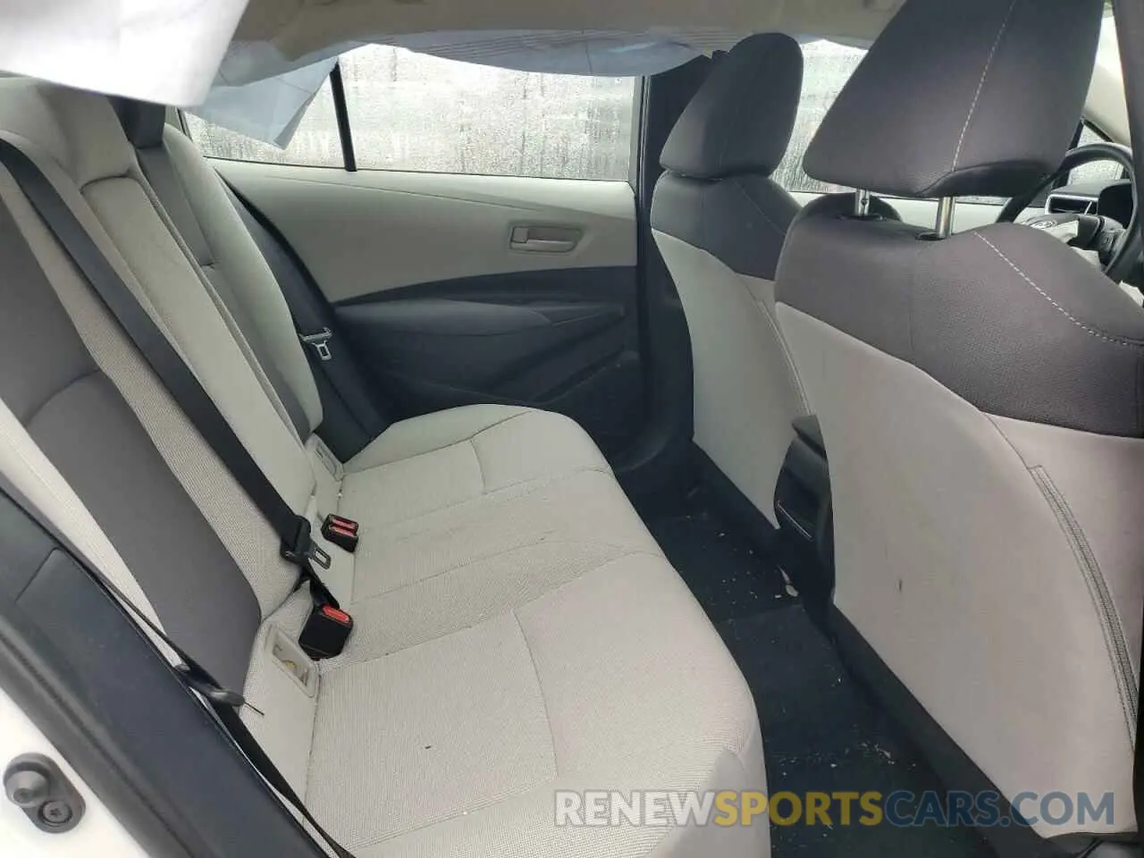 10 fotografías del automóvil dañado 5YFEPMAE1NP281256 TOYOTA COROLLA 2022